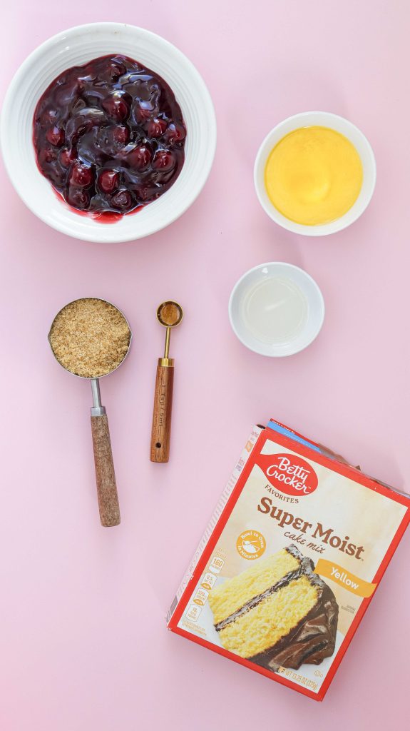 Cherry dump cake ingredients